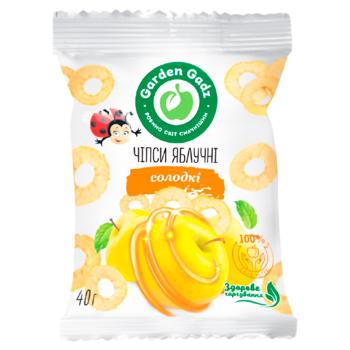 Gadz Sweet Apple Chips 40g - buy, prices for MegaMarket - photo 1