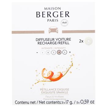 Maison Berger Exquisite Sparkle Car Diffuser Refill 2pcs - buy, prices for WINETIME - photo 2
