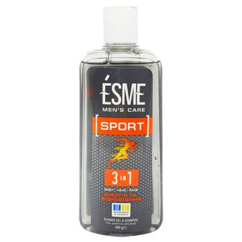 Гель-шампунь для душа Esme Sport 400г