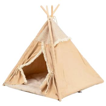 Домик Trixie Tipi Boho 55х65х55см бежевый - купить, цены на MasterZoo - фото 2