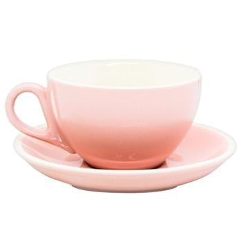 Rioba Pink Cup with Saucer 290ml - buy, prices for METRO - photo 1