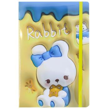Malevaro Bunny Notebook on Rubber A5 80 sheets - buy, prices for ULTRAMARKET - photo 5