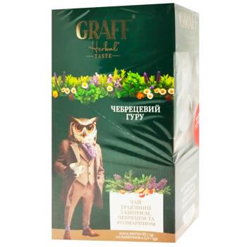 Чай травяной Graff Чабрецевый гуру 2г*15шт - купить, цены на Восторг - фото 1
