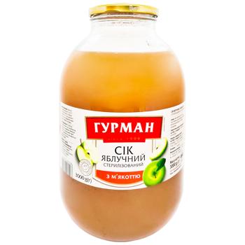Gurman Apple Juice with Pulp 3l