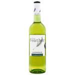 Free Feather Chardonnay Non-alcoholic White Semi-sweet Wine 0.75l