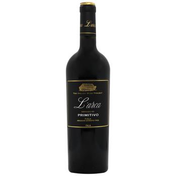 L'arca Primitivo Puglia IGP Dry Red Wine 13% 0.75l - buy, prices for MegaMarket - photo 1
