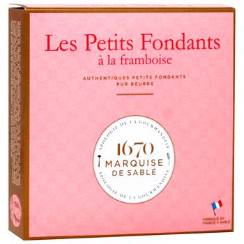 La Sablesienne Fondant Cookies with Raspberry 80g - buy, prices for WINETIME - photo 3