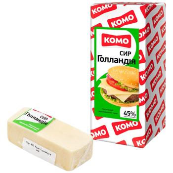 Komo Holland Cheese 45% - buy, prices for NOVUS - photo 1