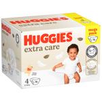 Підгузники Huggies Extra Care 4 8-16кг 76шт