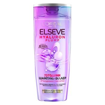 L'Oreal Paris Elseve Hyaluron Plump Shampoo-Filler for Hair Requiring Moisture and Volume 250ml - buy, prices for - photo 1