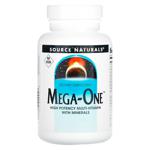 Мультивитамины и минералы Source Naturals Mega-One 90 таблеток