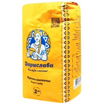 Мука пшеничная Дарислава высший сорт 2кг