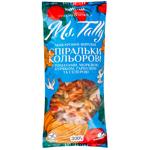 Макарони Мс Теллі 300г спіральки кольорові без глютену