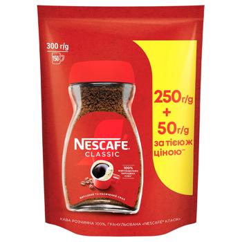 Кава розчинна NESCAFÉ® Classic 250г + 50г - купити, ціни на Торба - фото 1