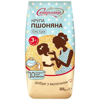 Крупа Сквирянка Пшенная экстра 600г - купить, цены на Grono - фото 1