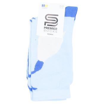 Носки Premier Socks женские высокие Весенние цветы р.23-25