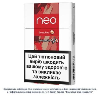 Стики табакосодержащие Neo Boost Red 20шт - купить, цены на ЕКО Маркет - фото 1