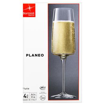 Planeo Set of Champagne Glasses 262ml 4pcs - buy, prices for METRO - photo 3