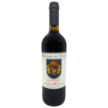 Poggio Al Sale Red Dry Wine 13% 0.75l