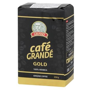 Кофе молотый Grand Cafe Grande Gold 250г - купить, цены на - фото 1