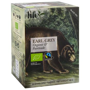 Life by Follis Earl Grey Organic Black Tea 2g*20pcs - buy, prices for - photo 2
