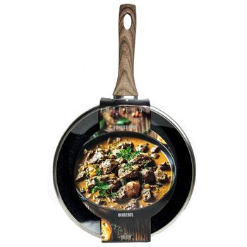 Сковорода алюм. з криш. Intrendo Forest Line 24см IN1024FL - купить, цены на Таврия В - фото 4
