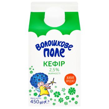 Кефір Волошкове Поле 2,5% 450г - купити, ціни на - фото 2