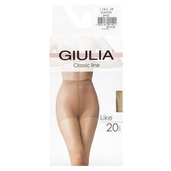 Колготи жіночі Giulia Like 20 Den р.3 Daino