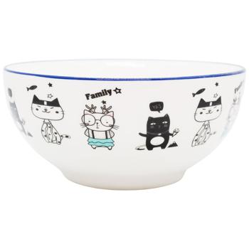 Пиала Зед Котик 680мл в ассортименте - купить, цены на - фото 3