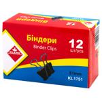 Klerk Black Binders 12pcs No. 51 KL1751