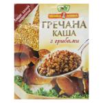 Buckwheat porridge Eco Velyka Lozhka with mushrooms quick-cooking 38g