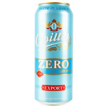 Opillia Export Zero Light Non-alcoholic Beer 0.5l - buy, prices for METRO - photo 1