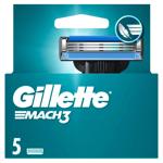 Картриджи для бритья Gillette Mach 3 сменные 5шт