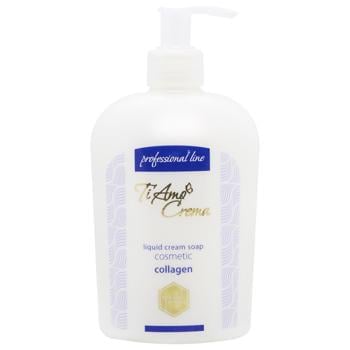 Ti Amo Collagen Liquid Soap 450ml - buy, prices for MegaMarket - photo 1