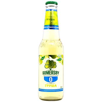 Somersby Pear Non-Alcoholic Cider 0.33l - buy, prices for Chudo Market - photo 1