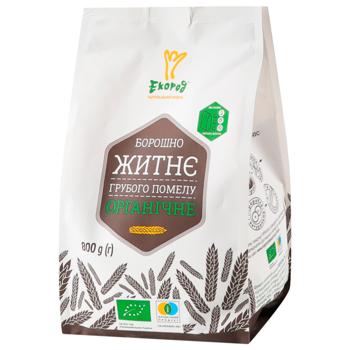 Ecorod Organic Rye Flour 800g - buy, prices for MegaMarket - photo 1