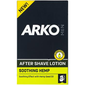 Arko Men Aftershave Lotion with Hemp Seed Oil 100ml - buy, prices for - photo 2