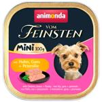 Вологий корм для собак Animonda Vom Feinsten Adult Mini 100 г - курка, гуска та петрушка
