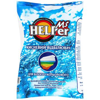 Пятновыводитель Ms Helper кислородный для белых и цветных тканей 900г - купить, цены на КОСМОС - фото 1