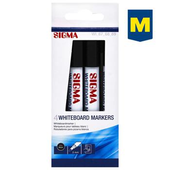 Sigma Marker black 4pcs - buy, prices for  - photo 1