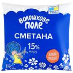 Voloshkove Pole Sour Cream 15% 350g