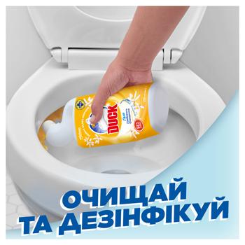 Засіб чистячий Duck Цитрусовий для унітазу 500мл - купити, ціни на МегаМаркет - фото 2