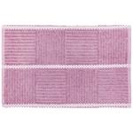 Aisha Checkers Purple Terry Napkin 30x50cm