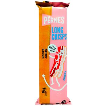 Pernes Bacon Flavoured Crisps 75g - buy, prices for Vostorg - photo 1