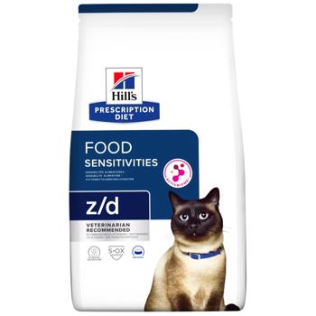 Корм сухий Hill’s Prescription Diet Food Sensitivities z/d для котів з харчовою непереносимістю 1,5кг - купити, ціни на MasterZoo - фото 1