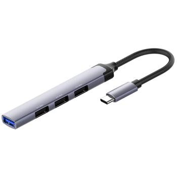 USB-хаб ColorWay USB-C 4в1 USB2.0х3/USB3.0 - купити, ціни на Auchan - фото 1