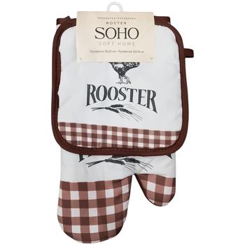 Прихватка и перчатка Soho Rooster