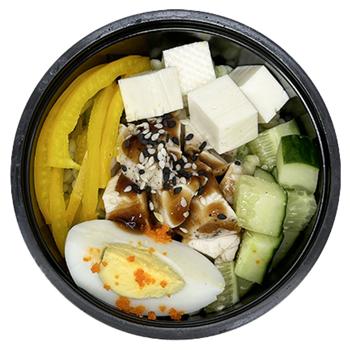 Боул з куркою та кус-кусом 230г - купити, ціни на Чудо Маркет - фото 1