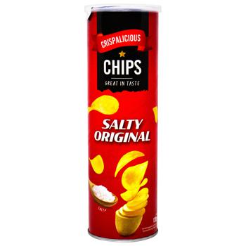 Becky's Salty Original Potato Chips 120g - buy, prices for METRO - photo 1