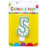 Свеча Party Favors 5